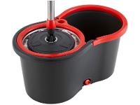 Mop Giratório Powermaid Giratório Pro Preto e Vermelho - 5