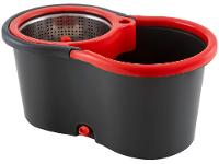 Mop Giratório Powermaid Giratório Pro Preto e Vermelho - 7