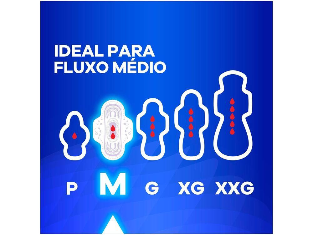 Absorvente Always Suave M com Abas 32 unidades - 8