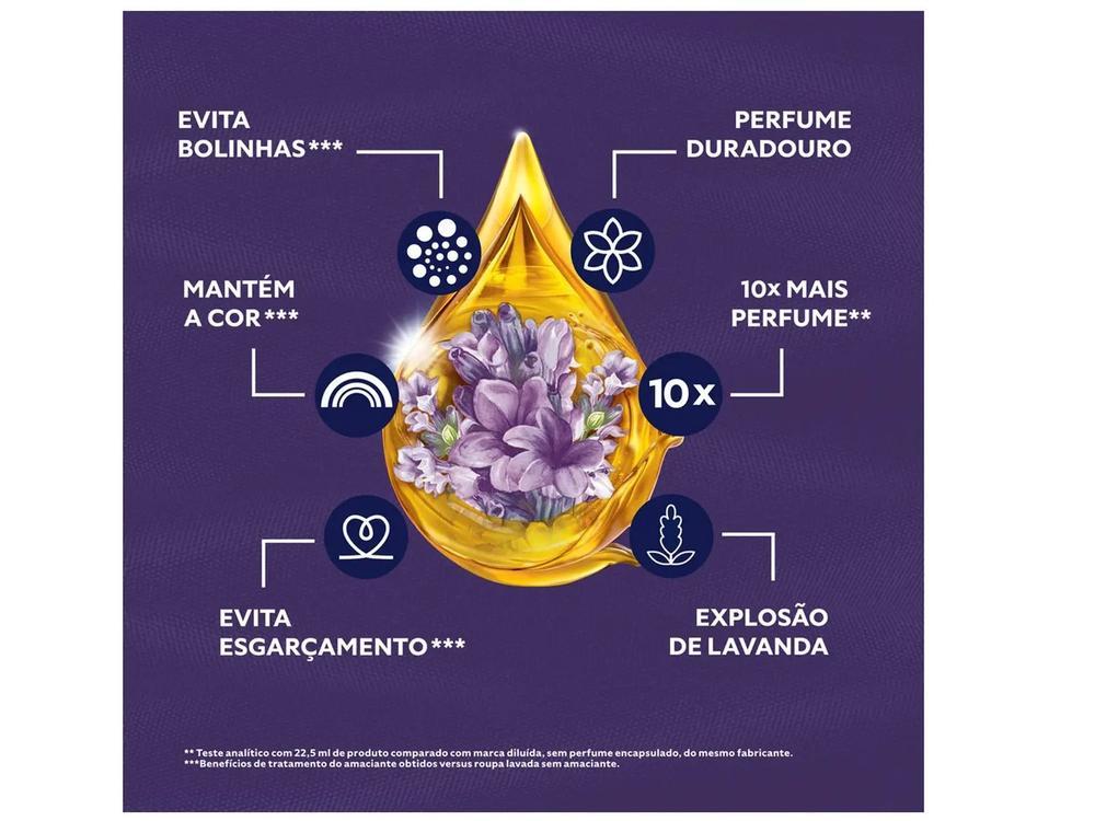 Amaciante Comfort Concentrato Lavanda Refil 900ml - 7