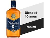 Whisky Ballantines 10 Anos Blended Scotch Whisky Escocês 750ml - 3