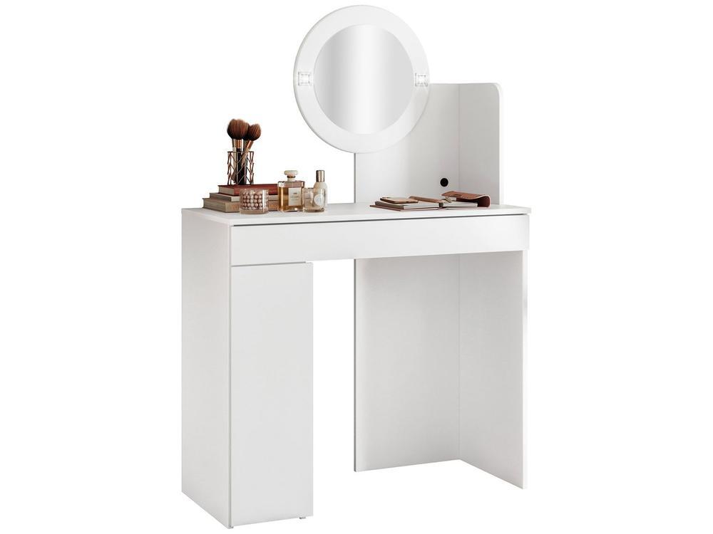 Penteadeira com Espelho e LED Móveis Albatroz Aurea - 1