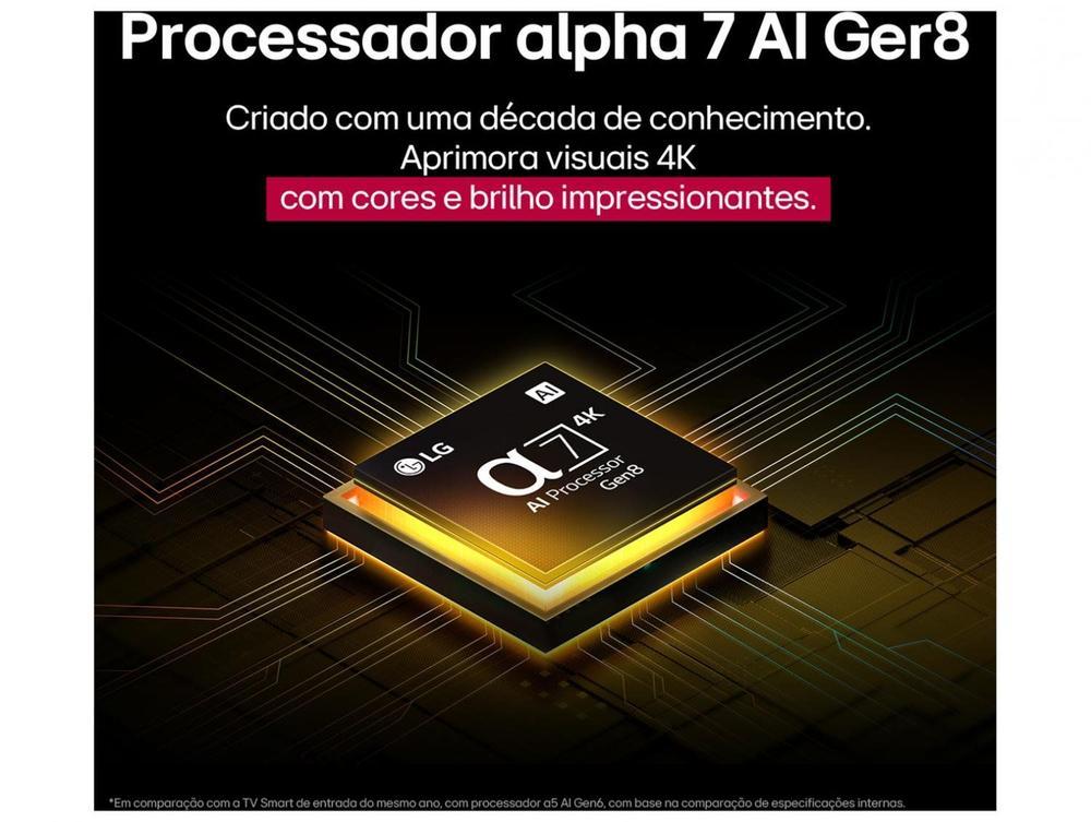 Smart TV 43" LG 4K Ultra HD 43UA7500PSA webOS 25 AI Processor 4K Gen8 com Alexa 3 HDMI - 7