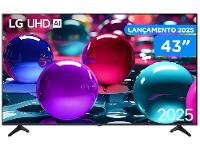 Smart TV 43" LG 4K Ultra HD 43UA7500PSA webOS 25 AI Processor 4K Gen8 com Alexa 3 HDMI - 1