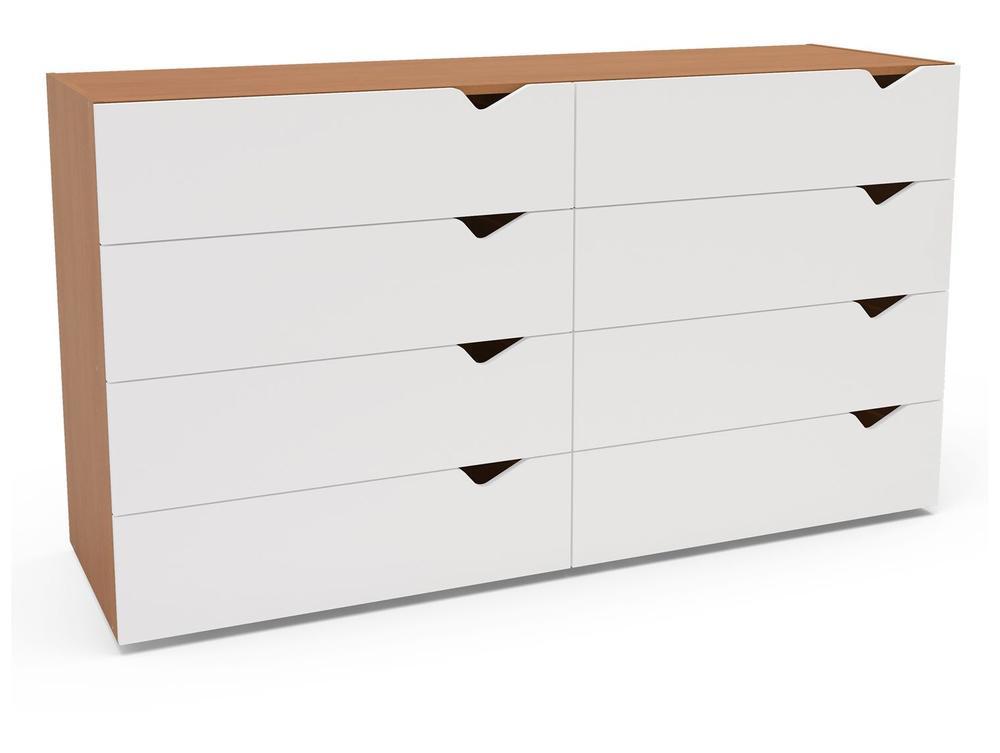 Cômoda Multiuso 8 Gavetas Politorno Móveis Porto - 6