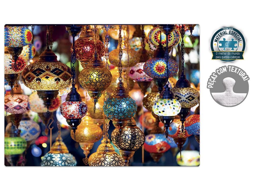 Quebra-cabeça 1000 Peças Mercado das Luzes - 2
