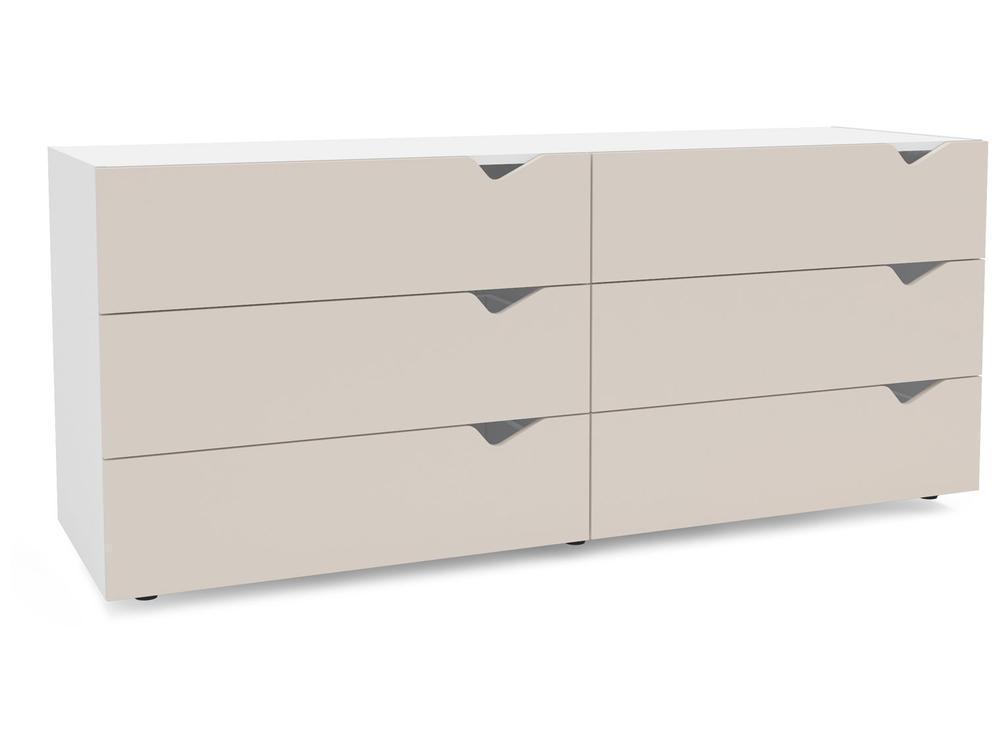 Cômoda Multiuso 6 Gavetas Politorno Móveis Porto - 6