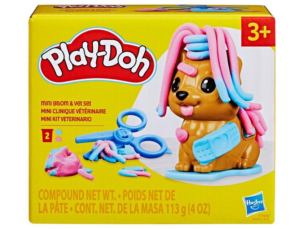 Kit Massinha Play-Doh Mini Kit Veterinário Hasbro - 7
