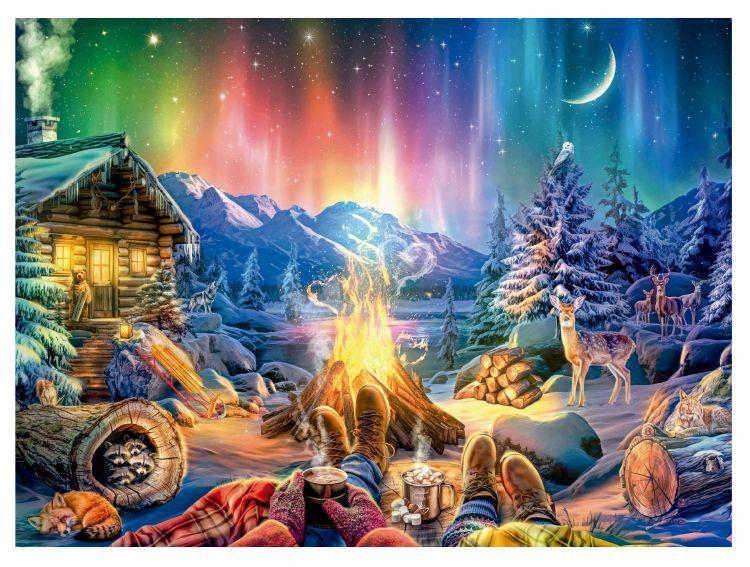 Quebra-cabeça 500 Peças Aurora Boreal Puzzle - 2