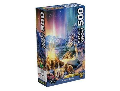 Quebra-cabeça 500 Peças Aurora Boreal Puzzle