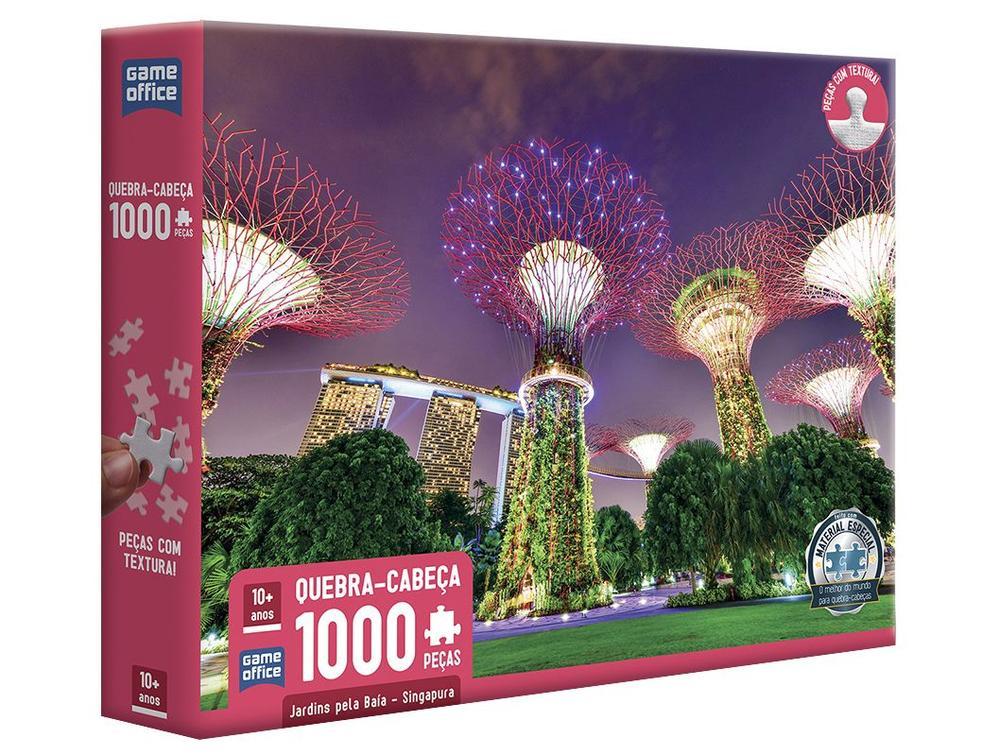 Quebra-cabeça 1000 Peças Game Office Jardins pela - 1