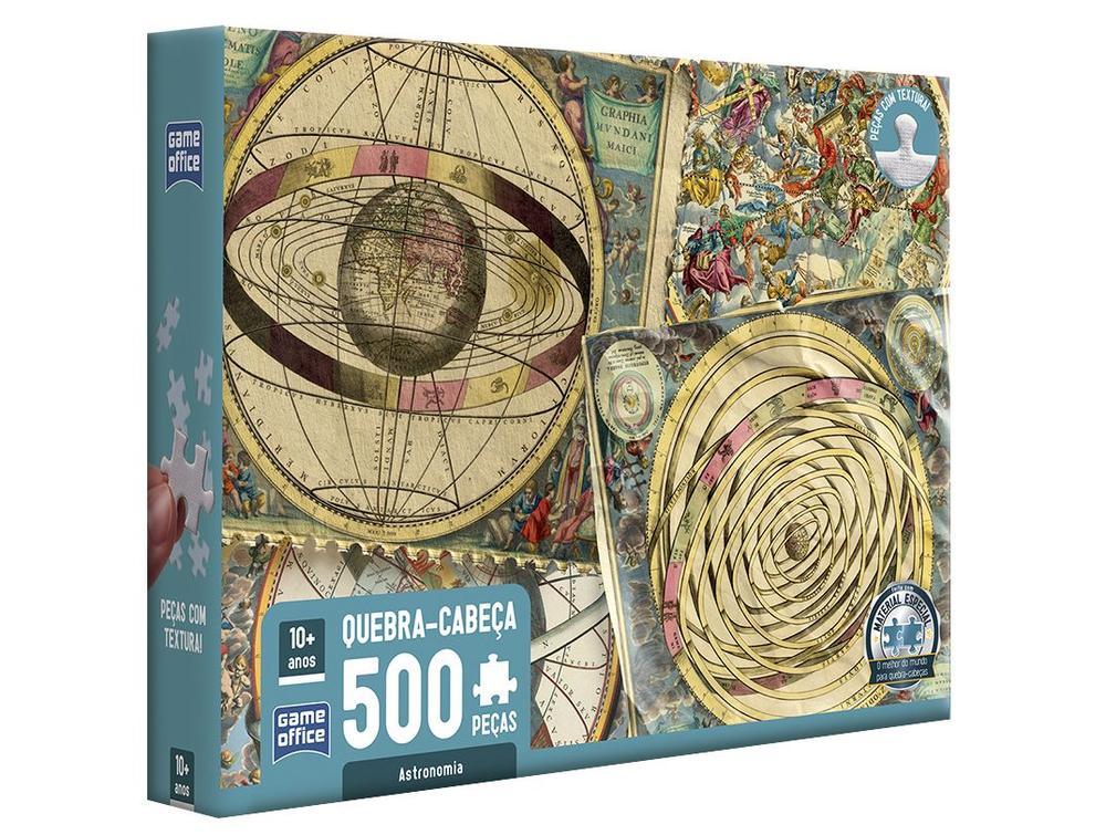 Quebra-cabeça 500 Peças Astronomia Game Office - 1
