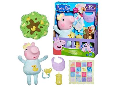 Boneca Peppa Pig Evie Quer Colinho com Mamadeira e