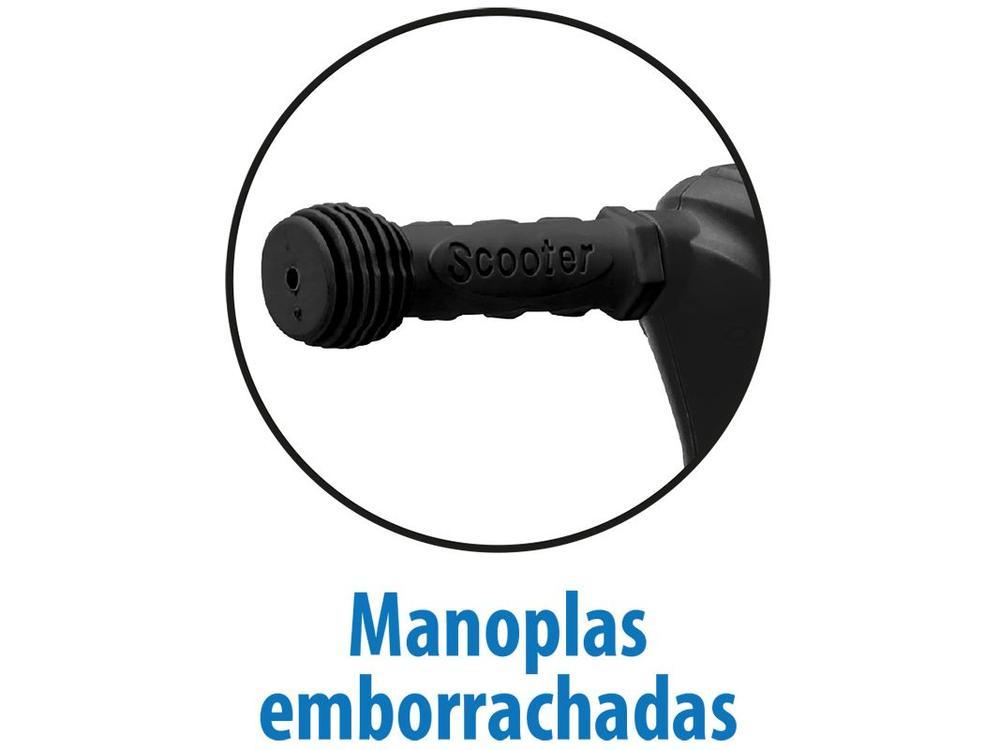 Patinete Infantil 3 Rodas Bandeirante Skatenet Preto e Rosa - 7