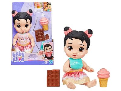 Boneca Baby Alive Harper Hugs Guloseimas Mágicas