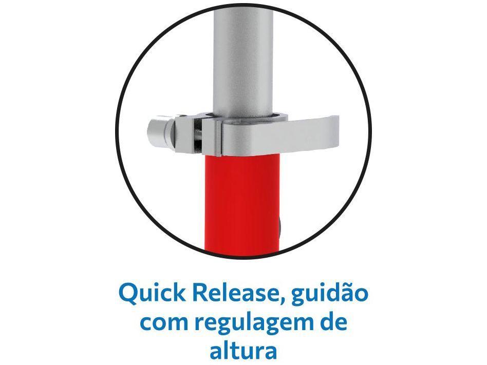 Patinete Infantil 3 Rodas Bandeirante Skatenet Max LED Preto - 4