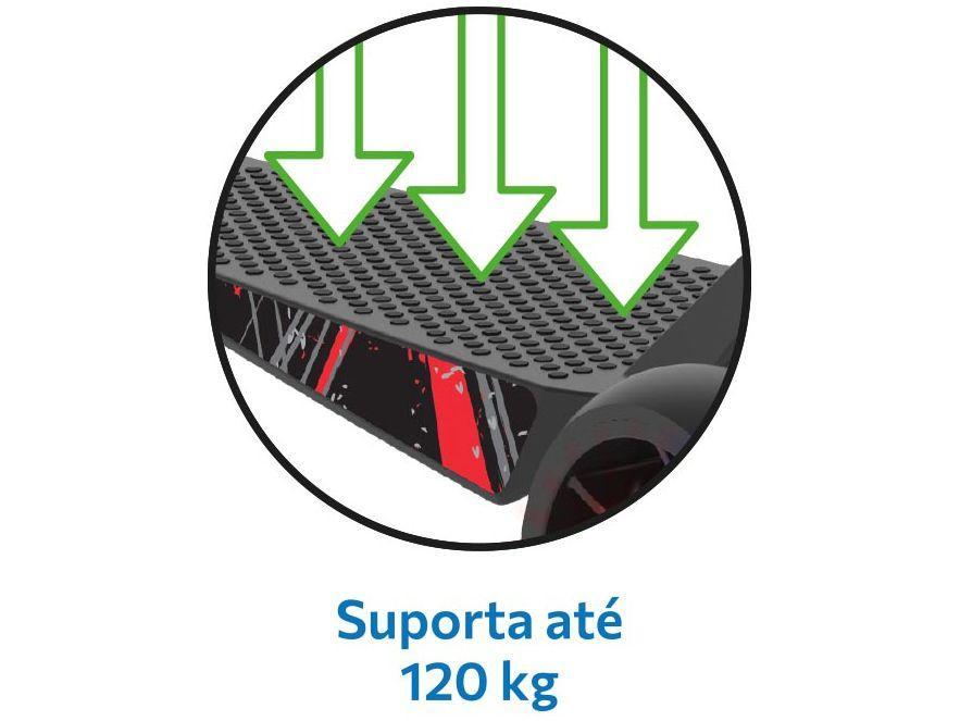 Patinete Infantil 3 Rodas Bandeirante Skatenet Max LED Preto - 5