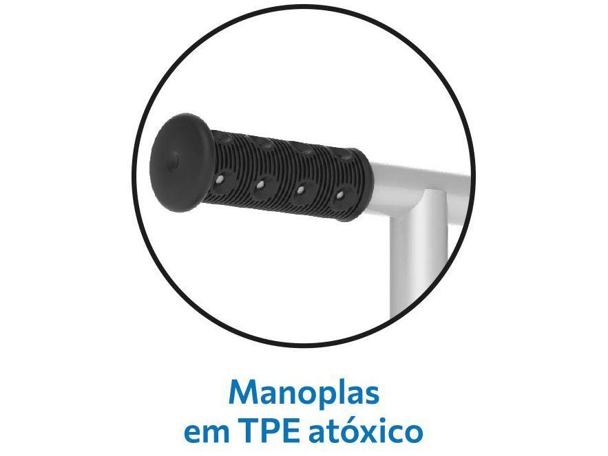 Patinete Infantil 3 Rodas Bandeirante Skatenet Max LED Preto - 6