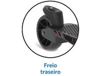 Patinete Infantil 3 Rodas Bandeirante Skatenet Max LED Preto - 3