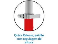 Patinete Infantil 3 Rodas Bandeirante Skatenet Max LED Preto