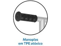 Patinete Infantil 3 Rodas Bandeirante Skatenet Max LED Preto - 6