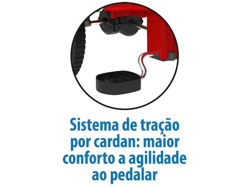 Quadriciclo Infantil a Pedal Vermelho Caminhão de - 8