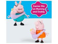 Boneco Peppa com a Família 7,5cm 5 Bonecos - 5