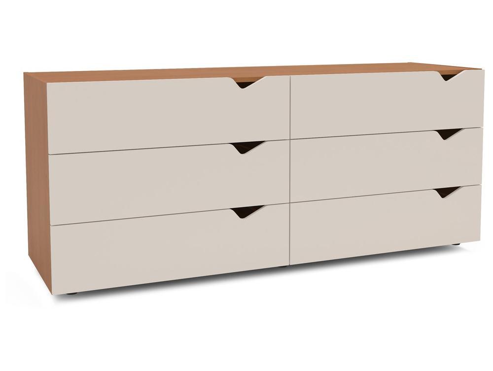 Cômoda Multiuso 6 Gavetas Politorno Móveis Porto - 6