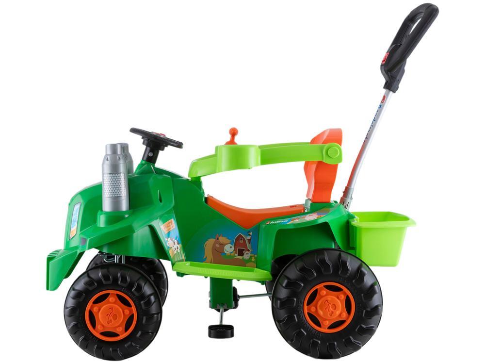 Quadriciclo Infantil a Pedal Verde Trator  - 5