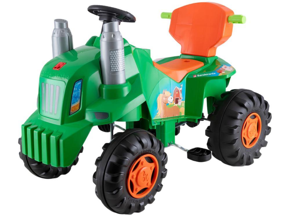 Quadriciclo Infantil a Pedal Verde Trator  - 7