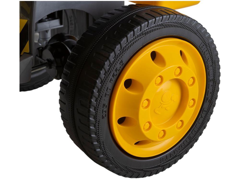 Quadriciclo Infantil a Pedal Amarelo Caminhão - 8