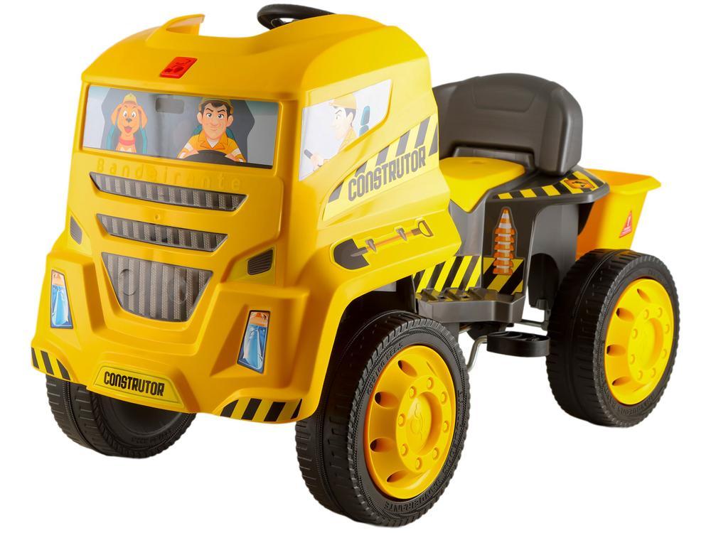 Quadriciclo Infantil a Pedal Amarelo Caminhão - 3