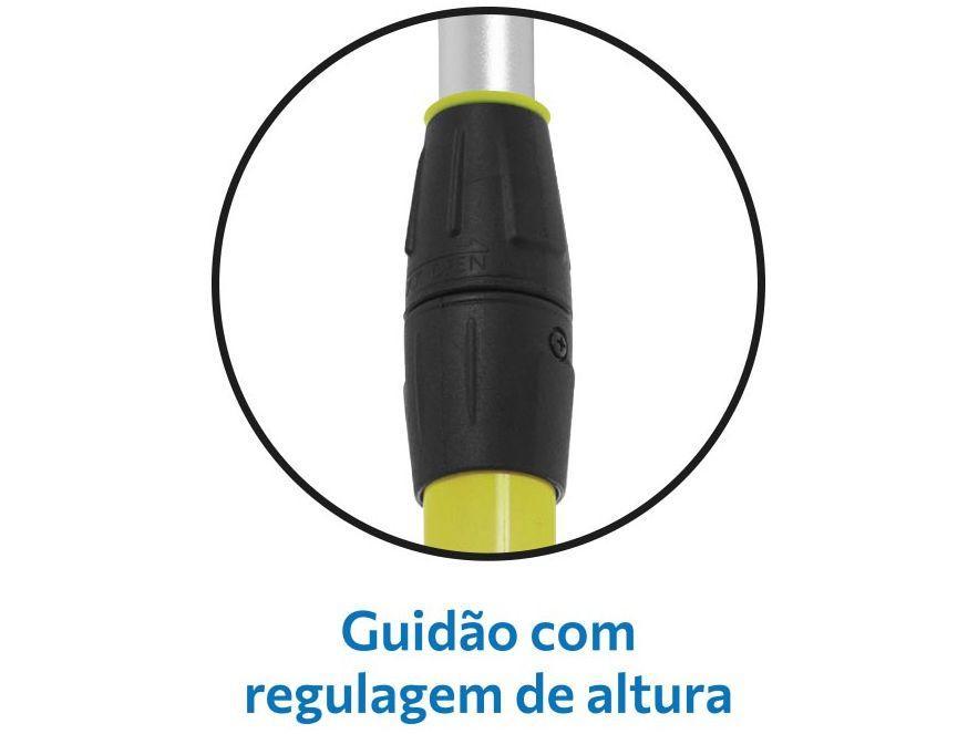 Patinete Infantil 3 Rodas Bandeirante Skatenet LED Pro Preto e Verde - 5