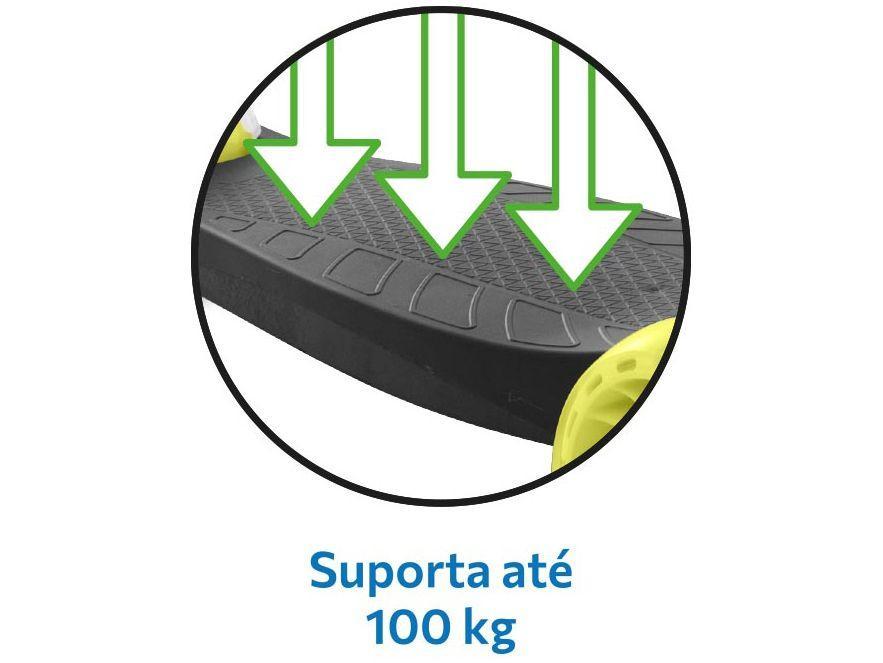 Patinete Infantil 3 Rodas Bandeirante Skatenet LED Pro Preto e Verde - 6