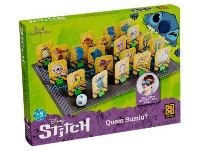 Jogo Quem Sumiu Disney Stitch Grow