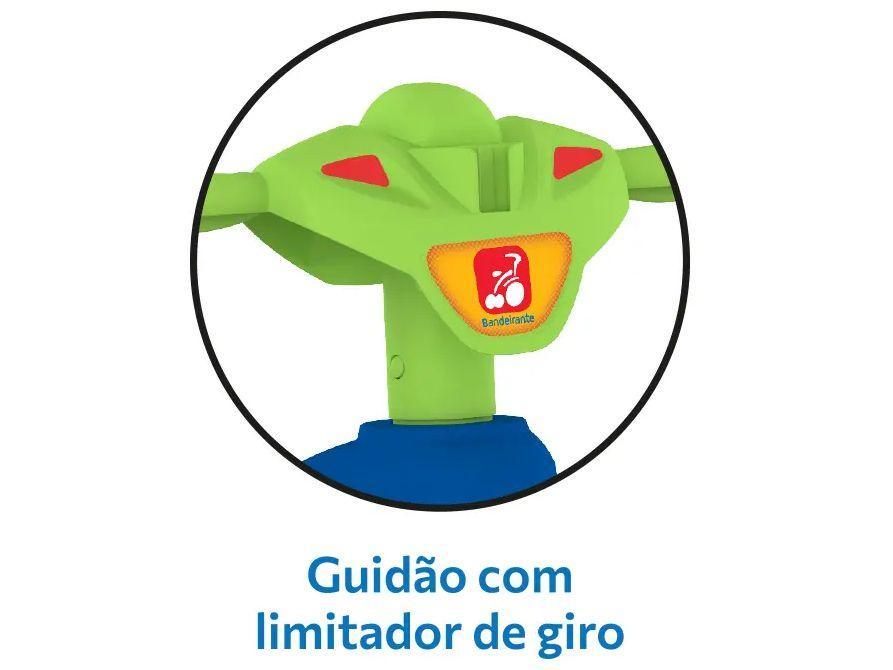 Triciclo Infantil de Pedal Mototico Bandeirante  - 5