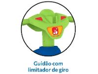 Triciclo Infantil de Pedal Mototico Bandeirante  - 5