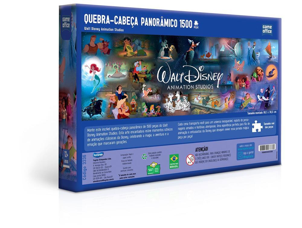 Quebra-cabeça 1500 Peças Game Office Walt Disney - 3