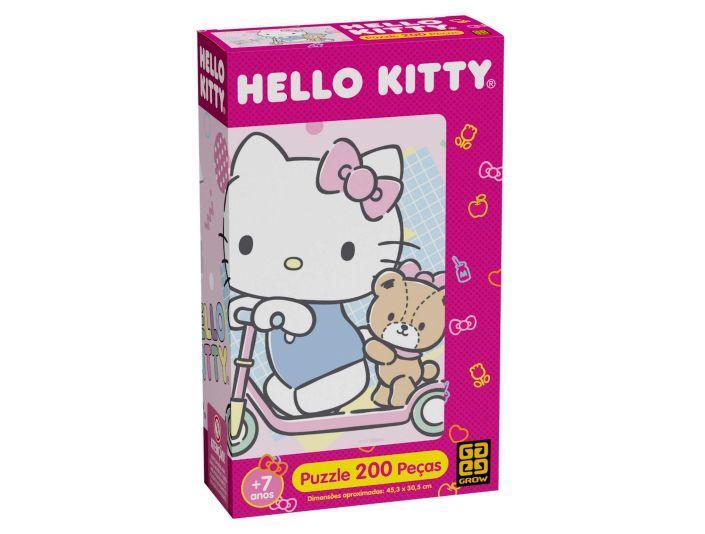 Quebra-cabeça 200 Peças Hello Kitty Puzzle Grow - 1