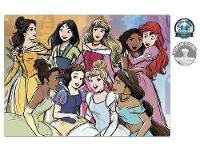 Quebra-cabeça 1000 Peças Princesas Game Office - 2