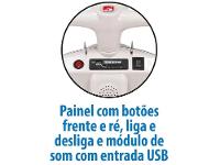 Moto Elétrica Infantil 6V Scooter Banderetta - 9