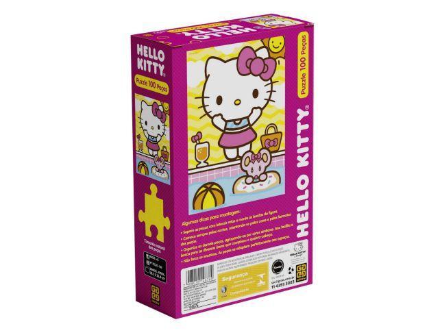 Quebra-cabeça 100 Peças Hello Kitty Puzzle Grow - 3