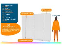 Guarda-roupa Casal 4 Gavetas 6 Portas Politorno Porto - 2