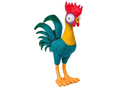 Boneco Moana Galo Hei Hei 31cm Cotiplas