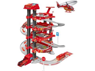 Playset Bombeiro Electronic Parking 