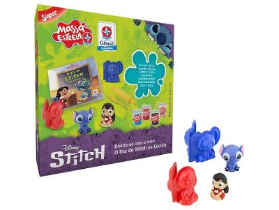 Kit Massinha Disney Stitch Super Massa Estrela 