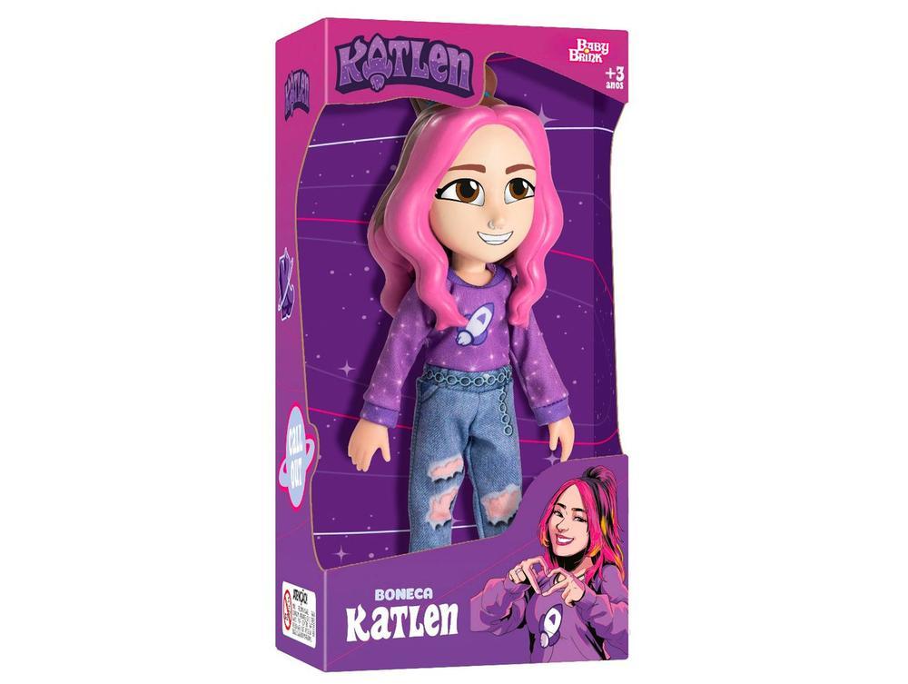 Boneca Katlen Dos Rosa Baby Brink - 5