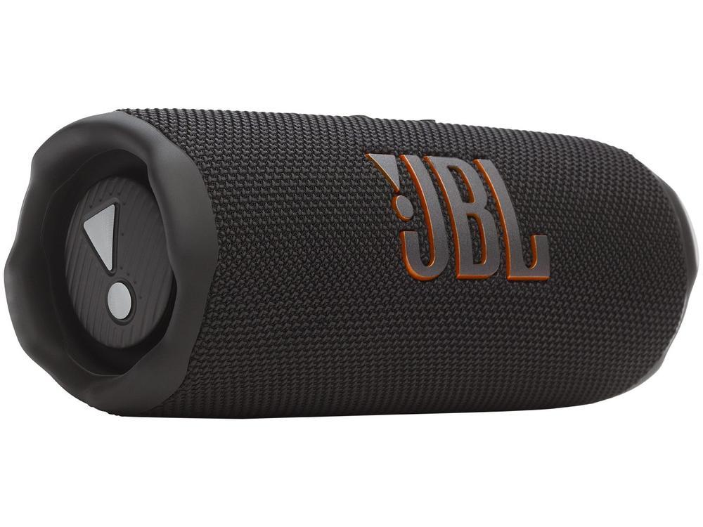 Caixa de Som JBL Flip 7 JBLFLIP7BLKBR Bluetooth Amplificada Portátil IP68 25W RMS - 6