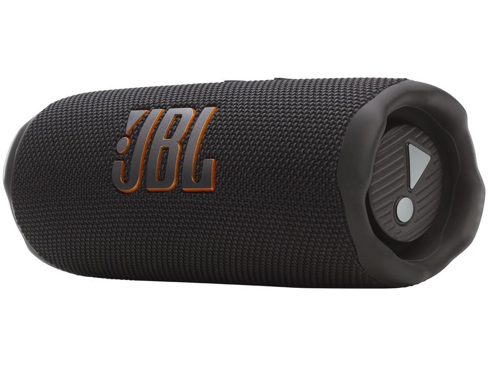 Caixa de Som JBL Flip 7 JBLFLIP7BLKBR Bluetooth Amplificada Portátil IP68 25W RMS - 7