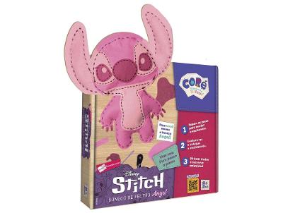 Boneco Disney Stitch Boneco de Feltro Angel 